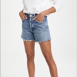 AGOLDE Parker long denim short size 28